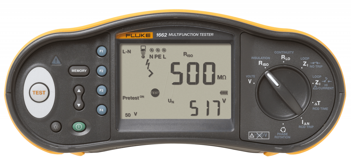 Многофункциональный тестер электроустановок Fluke 1662 SCH