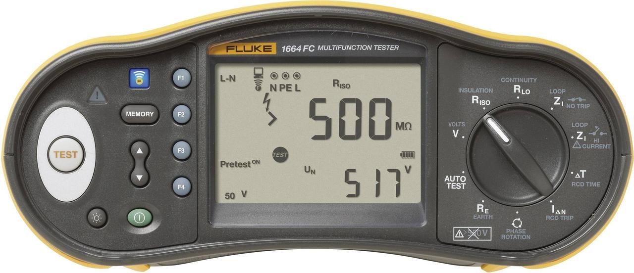 Многофункциональный тестер электроустановок Fluke 1664FC SCH