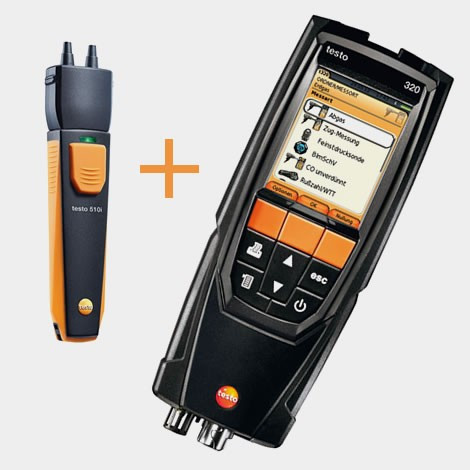 Комплект Testo 320 без H2-компенсации, +смарт зонд 510i