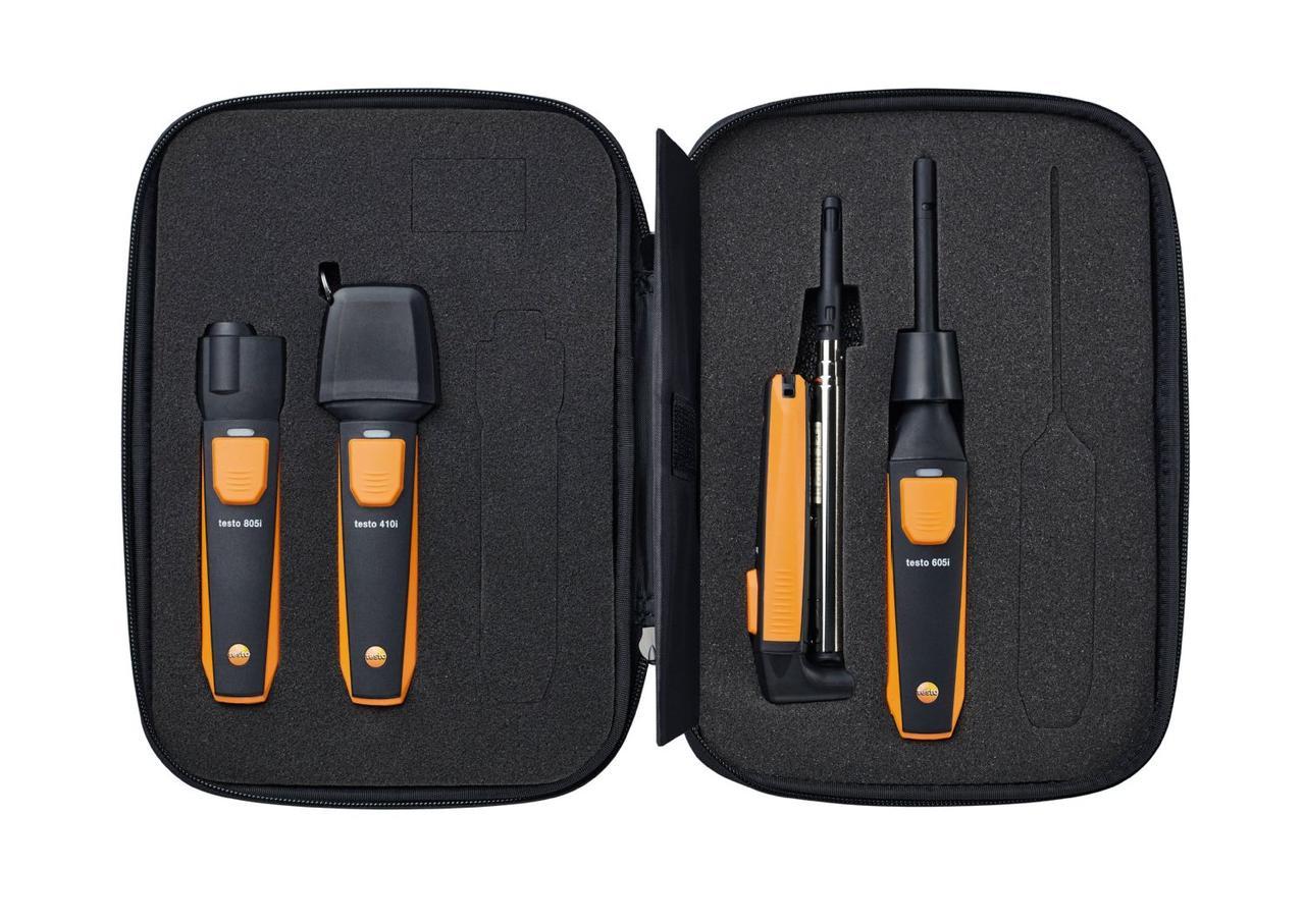Набор Smart Зондов для холодильных систем (кейс/2x Testo 549i 2 Gen /2x Testo 115i 2 Gen),