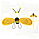 Набор крылья Пчелы, ободок и волшебная палочка Пчелки, фото 7