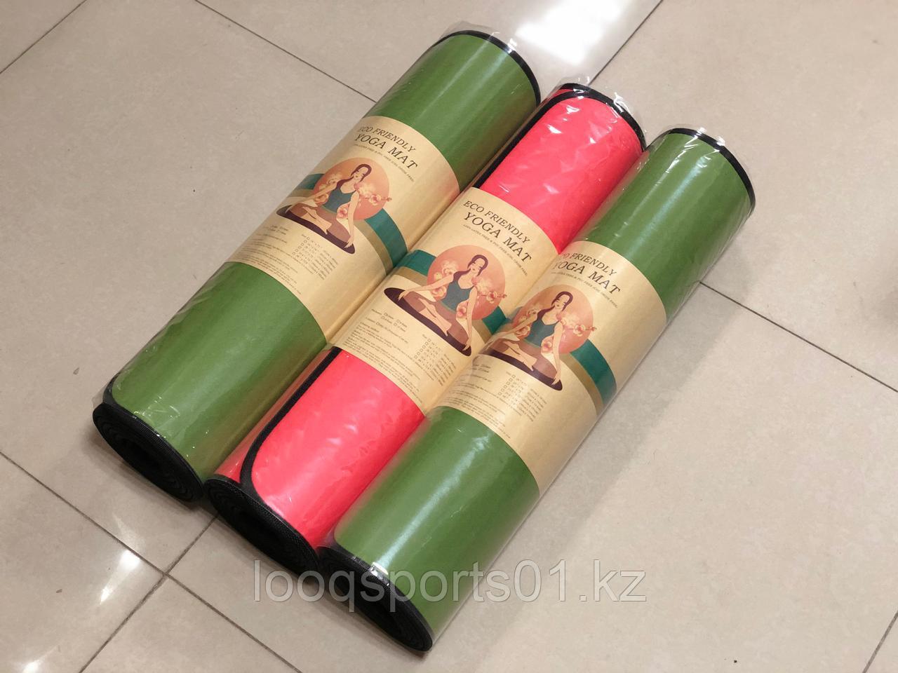 Коврик для йоги (йога мат,каремат) и фитнеса ECO-FRIENDLY TPE Yoga Mat