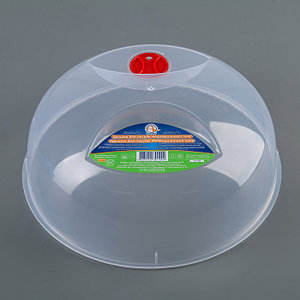 Крышка для посуды микроволновой печи d=25 см, цвет прозрачный