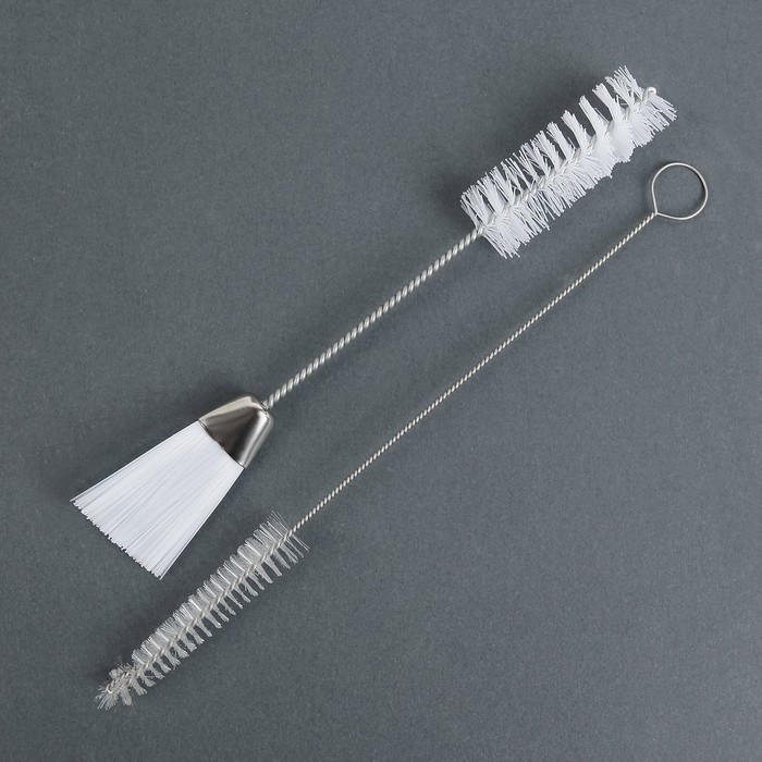 Ёршики для посуды, 2 шт: 4×15 см, 0.5×17 см