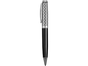Ручка шариковая Бельведер, черный/серебристый, фото 3
