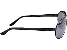 Солнечные очки Maverick в чехле. УФ 400, черный, фото 3