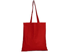 Хлопковая сумка-тоут Aylin с серебристыми вставками (плотность 140 г/м²), фото 3