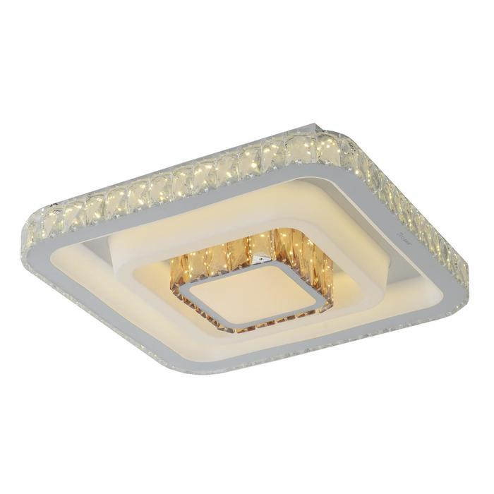 Люстра с ПДУ 97226/500 96Вт LED диммир., 3000-6500К белый 50х50см