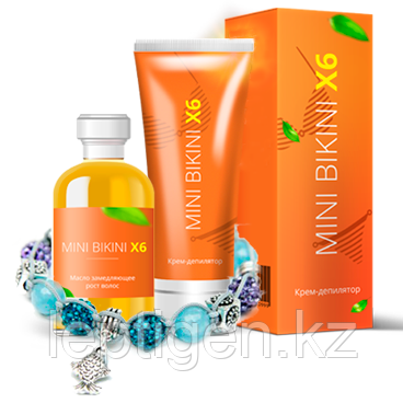 Mini Bikini X6 (Мини Бикини Х6) крем и масло для депиляции