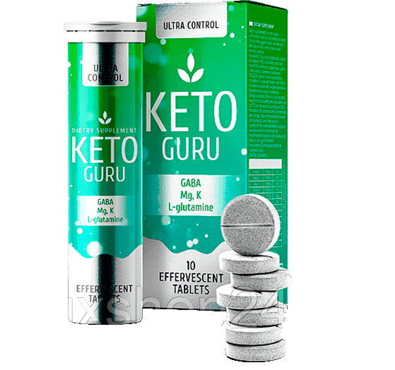 Keto Guru (Кето Гуро) шипучие таблетки для похудения