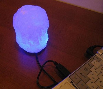 Солевая лампа MINI  USB "Скала"