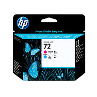 HP Magenta and Cyan, Printhead №72 for Designjet T1100/T1100ps/T610 плоттерлерге арналған картридж (C9383A)