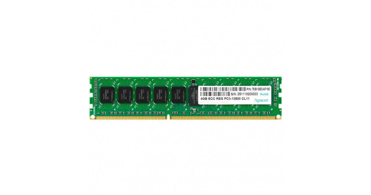Модуль памяти Apacer, DL.04G2K.KAM, DDR3, 4 GB ,DIMM CL11 - фото 1 - id-p77818203