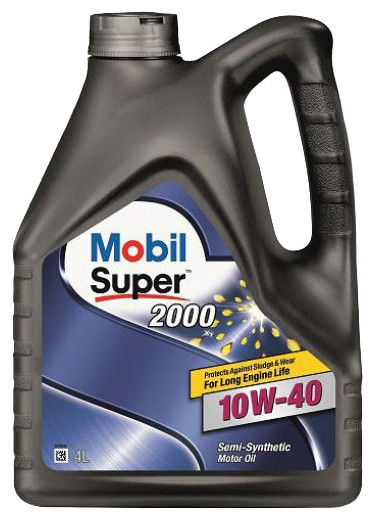 Масло моторное Mobil Super 2000 X1 10W-40 4л - фото 1 - id-p79980883