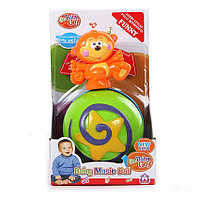 Развивающая игрушка JIA LE TOYS МУЗЫКАЛЬНЫЙ ШАР С ОБЕЗЬЯНОЙ 14,9х12,5х23,7cm (в кор.48 шт.)