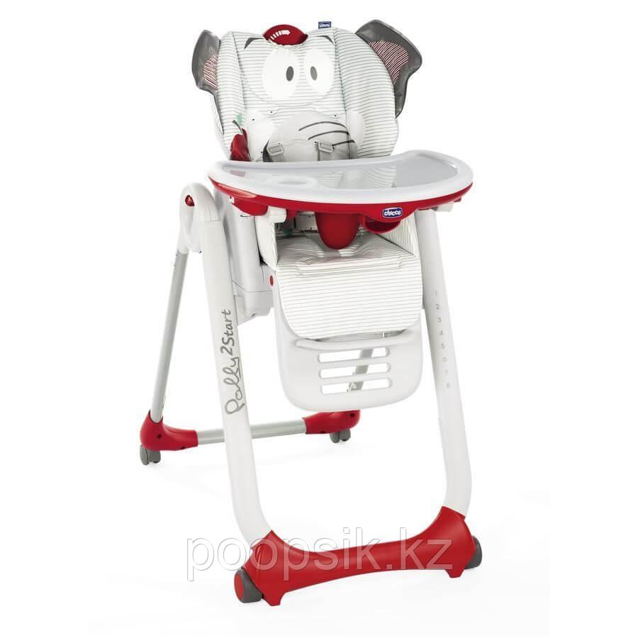 Стульчик для кормления Polly 2 Start Baby Elephant 4w Chicco