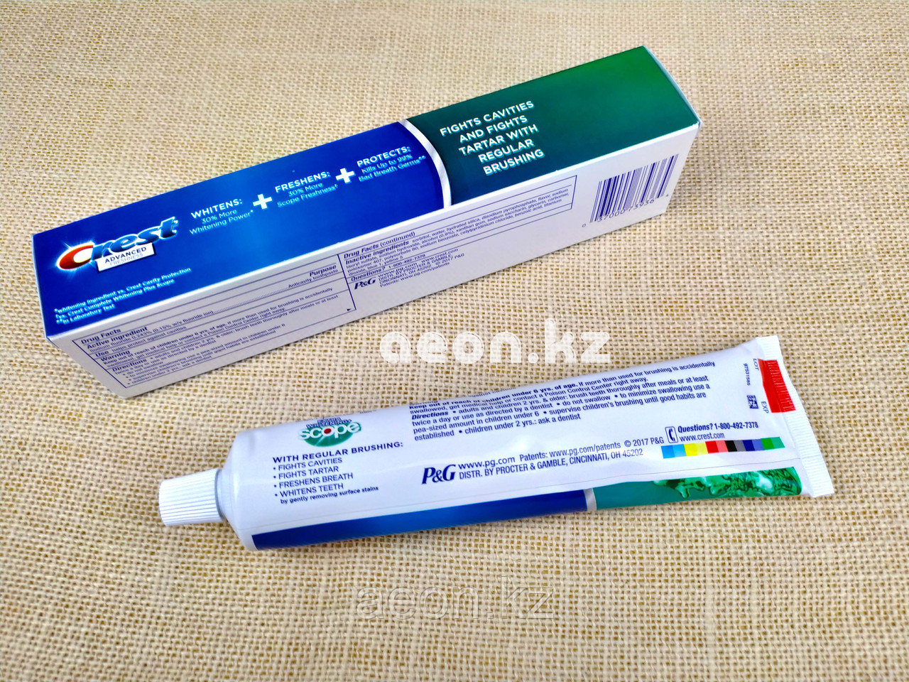 Зубная паста Crest Scope Extra Whitening - фото 2 - id-p79985349