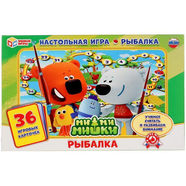 Настольная игра - ходилка "Умные игры" Ми-Ми-Мишки: Рыбалка