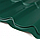 Металлочерепица 0,45 мм СуперМонтеррей глянец RAL 6005 Зелёный, фото 2
