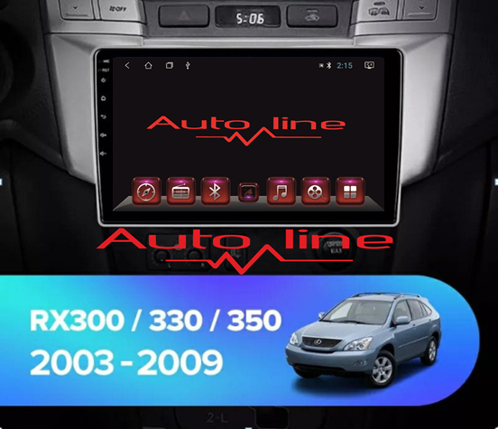 ANDROID 8.1.0 Lexus RX-330 2003-2009г.  HD ЭКРАН 1024-600 ПРОЦЕССОР 8 ЯДЕР (OCTA CORE)