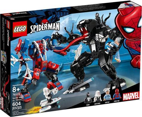 Конструктор LEGO Человек-паук против Венома Super Heroes 76115