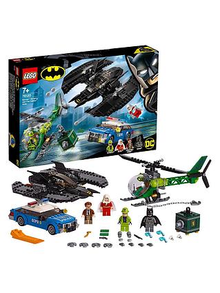 Конструктор LEGO DC Super Heroes Бэткрыло Бэтмена и ограбление Загадочника