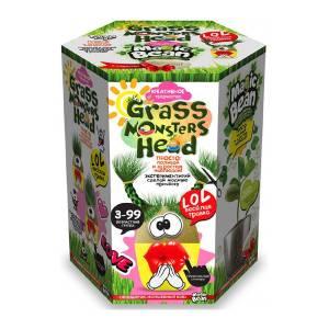 Набор креативного творчества "GRASS MONSTERS HEAD Волшебный боб LOVE" (8)