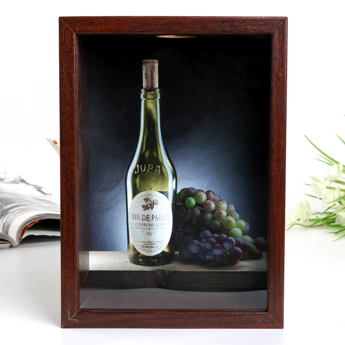 Копилка "Белое вино" 16,5х22,5 см