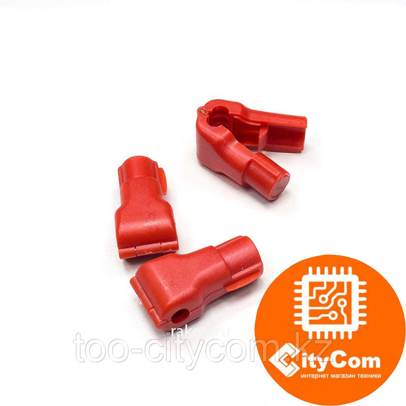 Stop Lock E-S6, D:6мм қызыл Арт.5280 ілгектердегі тауарларға арналған кражға қарсы датчик бекіткіші, фото 1