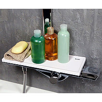 Смеситель для ванны с верхним душем и изливом ID AL хром, фото 2