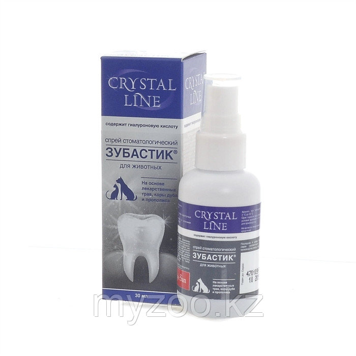 ЗУБАСТИК Crystal Line Спрей стоматологический (30 мл)