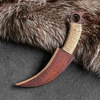 Деревянный Нож Керамбит, массив бука (22 см.)
