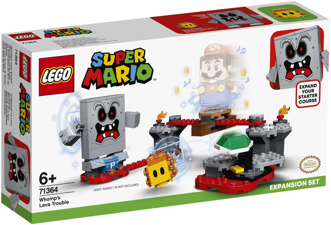 71364 Lego Super Mario Неприятности в крепости Вомпа. Дополнительный набор, Лего Супер Марио - фото 1 - id-p80048366