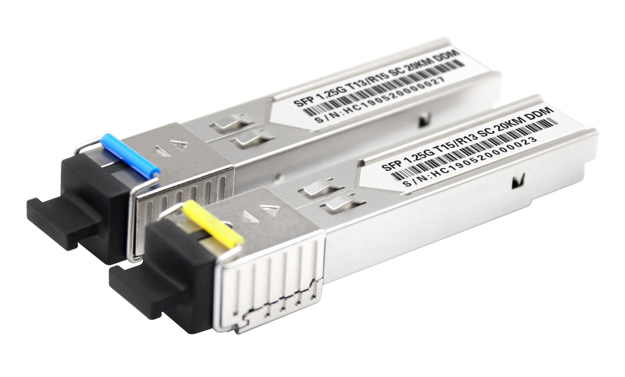 SFP модуль OK-SC24-20A 1310/1550 SM 20km (Скорость передачи данных  - 1.25G)