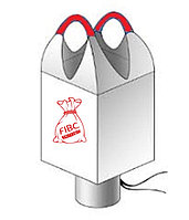 2-х стропные Биг-бэги с нижним разгрузочным люком, Мешки полипропиленовые, МКР