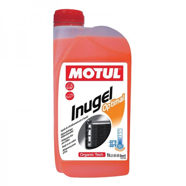 Охлаждающая жидкость оранжевая Motul INUGEL OPTIMAL -37C - фото 1 - id-p80055120