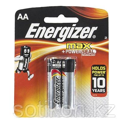 Элемент питания LR6 AA Energizer MAX Alkaline 2 штуки в блистере., фото 2