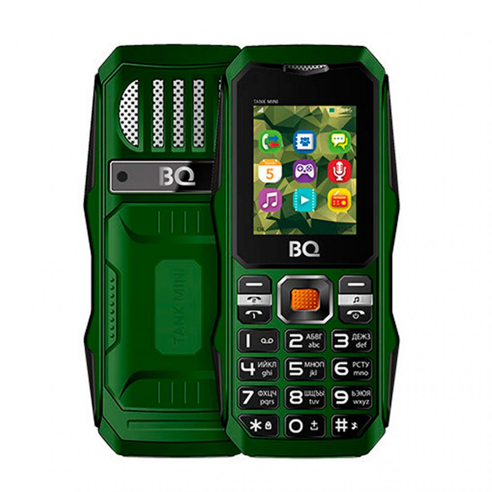 Мобильный телефон BQ-1842 Tank mini Темно-Зеленый