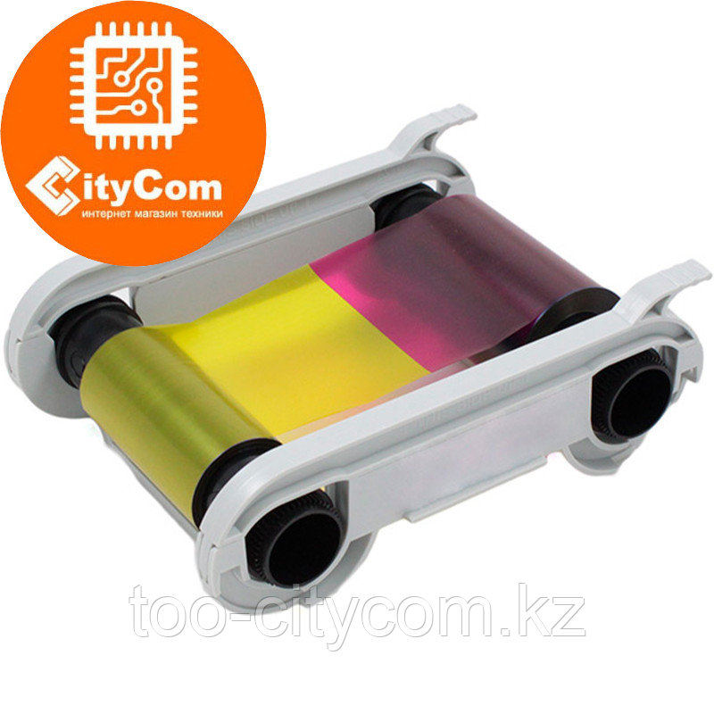 Evolis Primacy Simplex & Duplex R5F008S14 пластикалық карта принтерлеріне арналған түрлі-түсті картридж - YMCKO Арт.4674, фото 1
