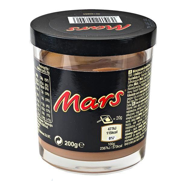 Шоколадная паста Mars 200 грамм