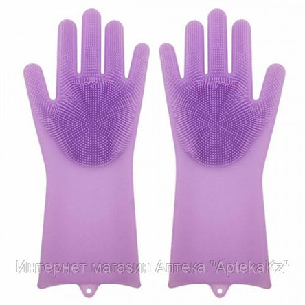 Силиконовые перчатки Magic Brush, фото 2