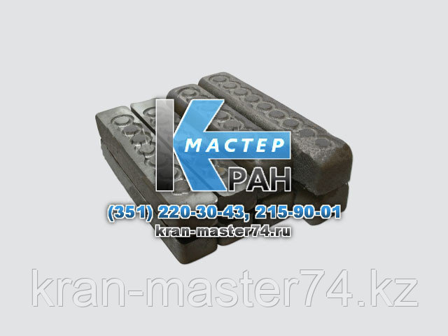 Комплект плит скольжения МКАТ-25 (чугун) «Ульяновец» после 2007 года выпуска
