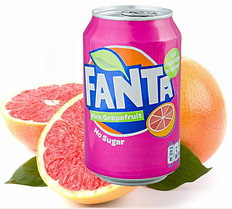 Fanta Pink Grapefruit Zero Грейпфрукт 330ml Дания (24шт-упак)