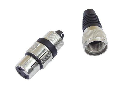 Разъем Аудио / DMX Omnitronic XLR socket 3pin (id 80070482)