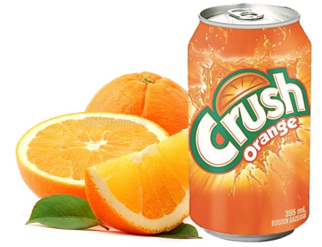 Crush Orange Апельсин 0,355 литра США (12шт-упак)