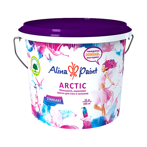Краска акриловая Alina Paint Arctic