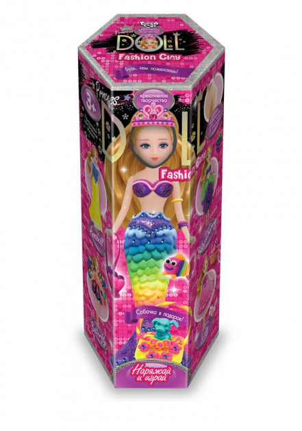 Набор креативного творчества "PRINCESS DOLL Русалка " (8)