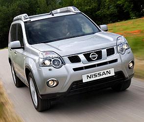 Переходные рамки на Nissan X-Trail 2012  для установки модулей Hella 3/3R