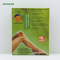 Detox оздоровительно-профилактические пластыри на стопы марки "Hapinness"  (Выведение шлаков и токсинов)