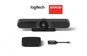 Комплекты для видеоконференций Barco + Logitech